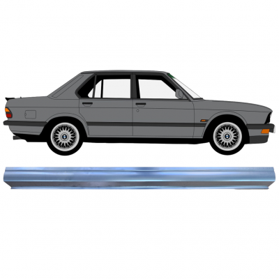 BMW 5 E28 1981-1987 DORPEL REPARATIEPANEEL / RECHTS = LINKS