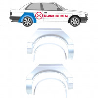 Binnen + buiten reparatiepaneel achter spatbord voor BMW 3 E30 1982-1987 / Set 10850