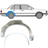 Binnen + buiten reparatiepaneel achter spatbord voor BMW 3 E30 1982-1987 / Rechts / Set 10857