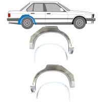 Binnen + buiten reparatiepaneel achter spatbord voor BMW 3 E30 1982-1987 / Set 10859