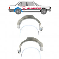 Binnen + buiten reparatiepaneel achter spatbord voor BMW 3 E30 1982-1987 / Set 10859