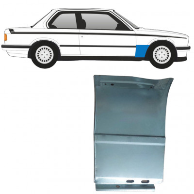 BMW 3 E30 1982-1994 REPARATIEPANEEL VOORVLEUGEL / RECHTS