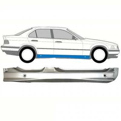 BMW 3 E36 1990-2000 VOL DORPEL REPARATIEPANEEL 1MM STAAL / RECHTS