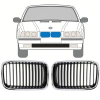 Grill voor BMW 3 E36 1990-1995 / Links + Rechts / Set 11126