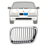 Grill voor BMW 3 E36 1996-2000 / Links 16298