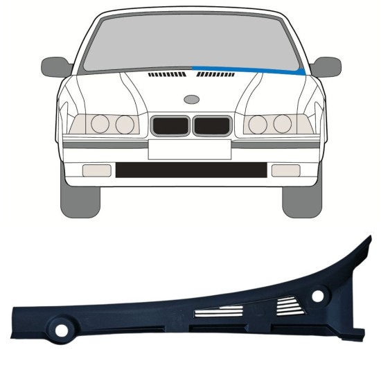 Reparatie paneel paravan