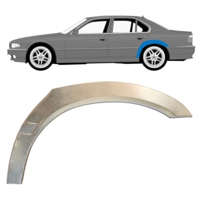 Reparatiepaneel achterspatbord voor BMW 7 E38 1994-2001 / Links 14831
