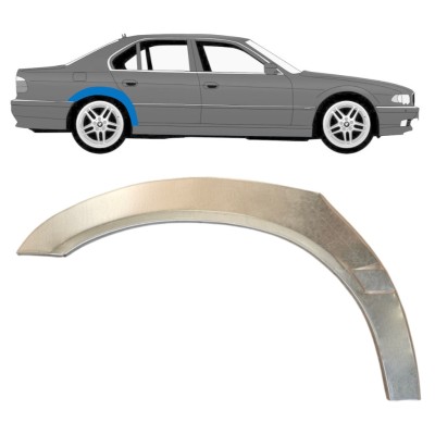 Reparatiepaneel achterspatbord voor BMW 7 E38 1994-2001 / Rechts 14830