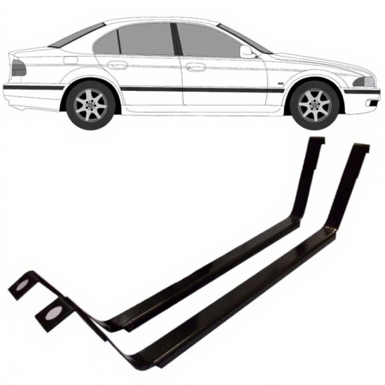 Brandstoftank klemmen voor BMW 5 E39 1996-2004 9308