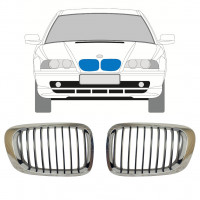 Grill voor BMW 3 E46 Cabrio 1999-2003 COUPE /  12519