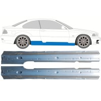 Volledige dorpel voor BMW 3 E46 1998-2006 / Links + Rechts / COUPE / Set 16814