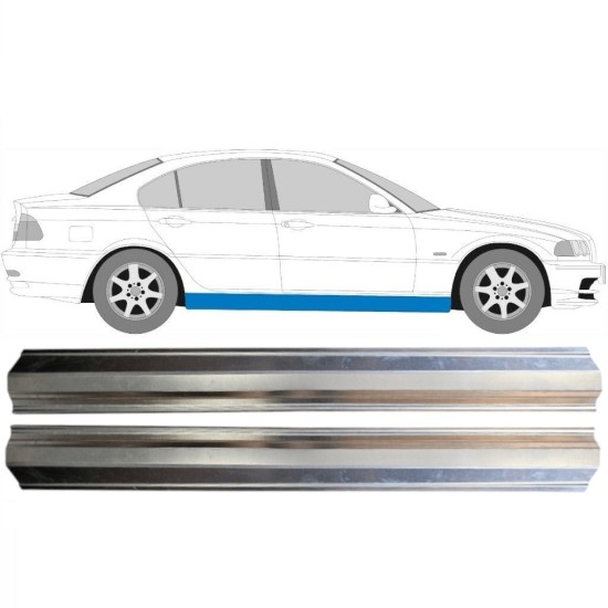 Reparatie dorpel voor BMW 3 E46 1998-2006 / Links + Rechts / Set 14964