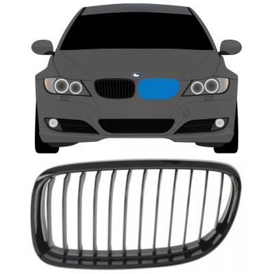 Grill voor BMW 3 E90 2008-2012 / Links 16304