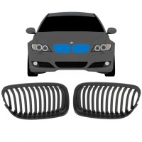Grill voor BMW 3 E90 2008-2012 / Links + Rechts / Set 16308