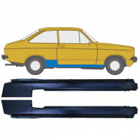 Reparatie dorpel voor Ford Escort 1974-1980 / Links + Rechts / Set 10729