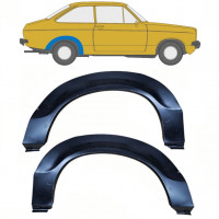 Reparatiepaneel achterspatbord voor Ford Escort 1974-1980 / Links + Rechts / Set 10732