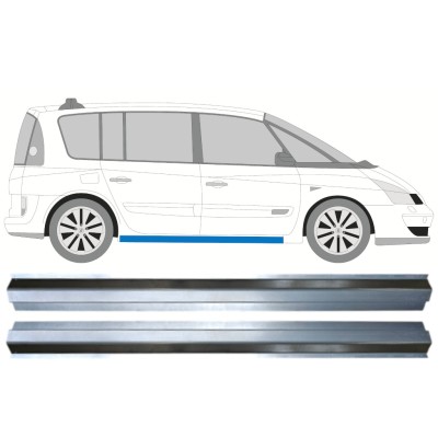 Reparatie dorpel onderste deel voor Renault Espace 2002-2015 / Links + Rechts / Set 14987