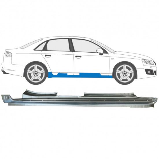 SEAT EXEO 2008-2013 DORPEL REPARATIEPANEEL / RECHTS