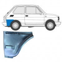 Reparatiepaneel achterste spatbord onderste deel voor Fiat 126p 1985-1994 / Rechts 7581