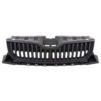 Zwarte grill voor Skoda Fabia 2014-2018 / Set 7544