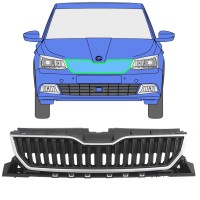 Grill voor Skoda Fabia 2014-2018 / Set 7543