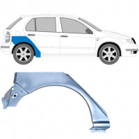 Reparatiepaneel achterspatbord voor Skoda Fabia 1999-2007 / Rechts 6994