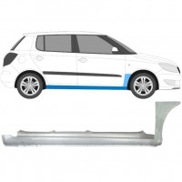 Reparatiepaneel dorpel + voorste spatbord voor Skoda Fabia 2007-2015 / Rechts 11170