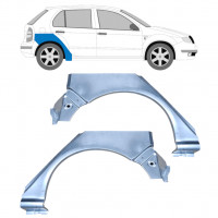 Reparatiepaneel achterspatbord voor Skoda Fabia 1999-2007 / Links + Rechts / Set 10444