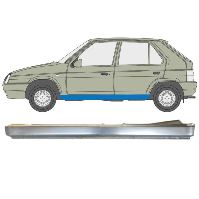 Volledige dorpel voor Skoda Favorit 1989-1995 / Links 14880