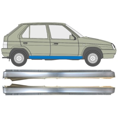 Volledige dorpel voor Skoda Favorit 1989-1995 / Links + Rechts / Set 14881