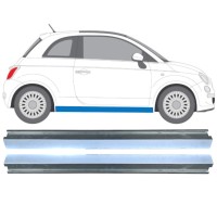 Reparatie dorpel onderste deel voor Fiat 500 2007-2018 / Links + Rechts / Set 16070