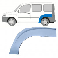 Reparatiepaneel achterspatbord voor Fiat Doblo 2001-2010 / Links 7707