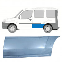 Plaatwerkdeel zijpaneel voor Fiat Doblo 2001-2010 / Links 7708