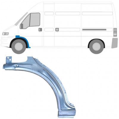 Reparatiepaneel voorste spatbord voor Fiat Ducato Boxer Relay 1994-2006 / Links 5566