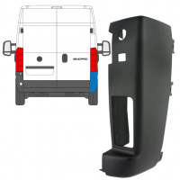 Achterbumper hoek voor Fiat Ducato 2006-2018 / Rechts 7306