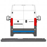 Achterbumper voor Fiat Ducato 2006-2018 9063