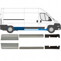 Reparatie dorpel voor Fiat Ducato 2006- / Links + Rechts / Set 9701