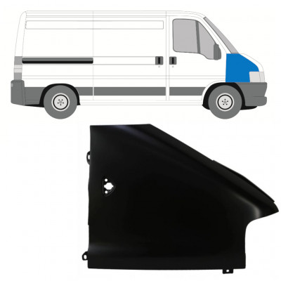 Voorste spatbord voor Fiat Ducato Boxer Relay 2002-2006 / Rechts 7618