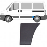 Achterste zijlijst sierlijst voor Fiat Ducato Boxer Relay 2002- / SWB / Links 5161