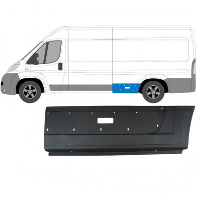 FIAT DUCATO 2006- ACHTERSPATBORD REPARATIEPANEEL / LINKS