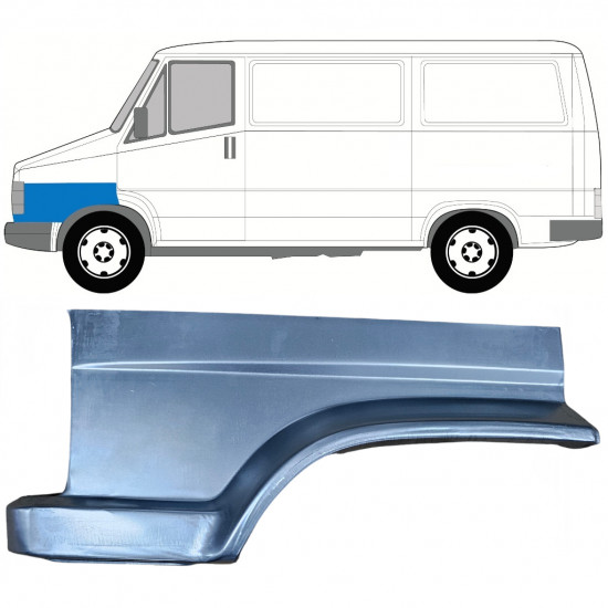 Reparatiepaneel voorspatbord voor Fiat Ducato / C25 / J5 1990-1994 / Links 9002