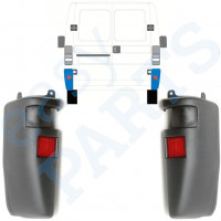 Achterbumper hoek voor Fiat Ducato 1994-2002 / Links + Rechts / Set 10423