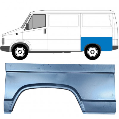 Reparatiepaneel achterspatbord voor Fiat Ducato / C25 / J5 1981-1994 / Links 6516