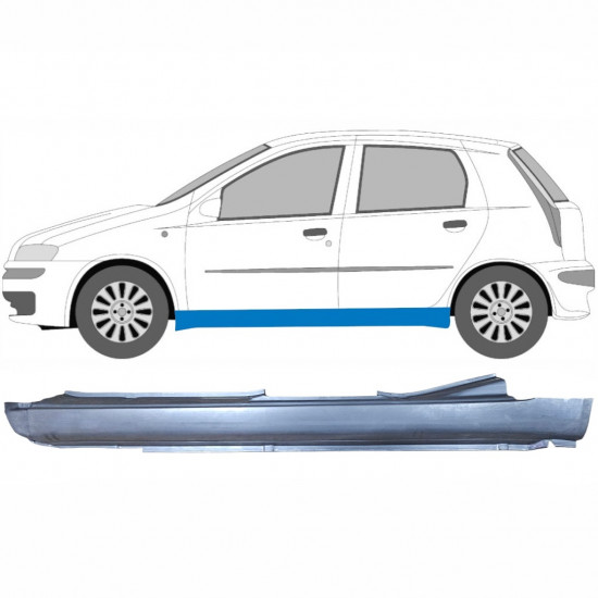 FIAT PUNTO 2 1999-2010 5 DEUR VOL DORPEL REPARATIEPANEEL / LINKS