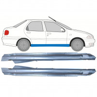 Reparatie dorpel voor Fiat Siena 1997-2001 / Links + Rechts / Set 10073