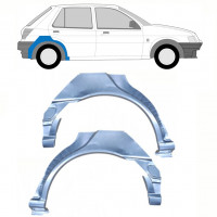 Reparatiepaneel achterspatbord voor Ford Fiesta 1989-1995 / Links + Rechts / Set 10526