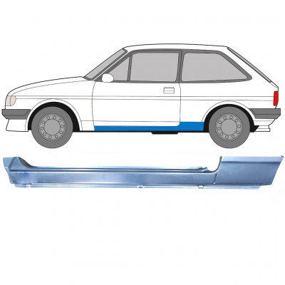 Volledige dorpel voor Ford Fiesta 1983-1989 / Links 7343