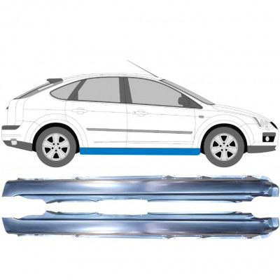 Volledige dorpel voor Ford Focus 2004-2011 / Links + Rechts / Set 10403