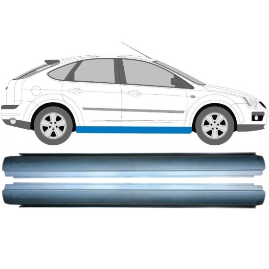 Reparatie dorpel voor Ford Focus 2004-2010 / Links + Rechts / Set 16105