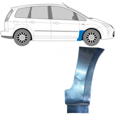 Reparatiepaneel voorspatbord voor Ford C-MAX 2003-2010 / Rechts 6606